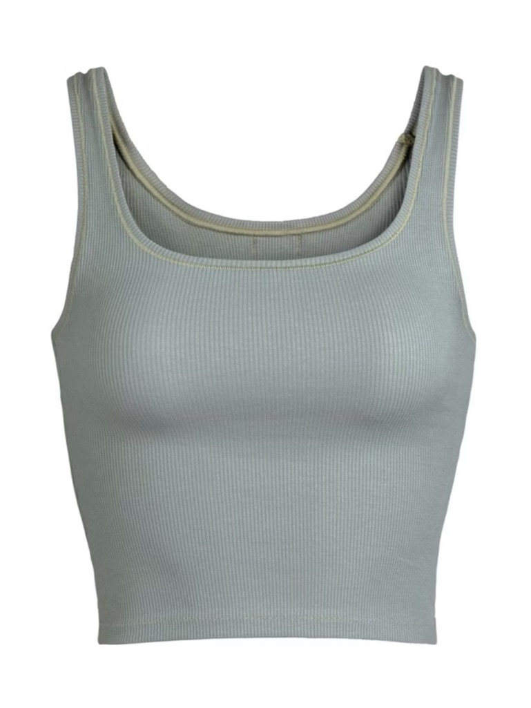 Rare Skims "Mineral" Cotton Rib Tank Top